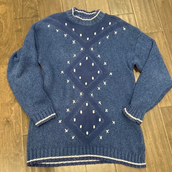 Vintage Liz Wear Knit Oversized Sweater size M - Picture 2 of 7